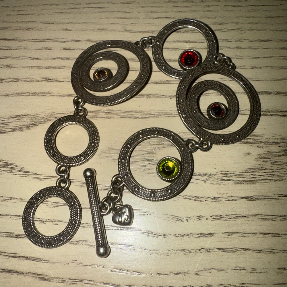 Brighton Silver Industrial Bracelet